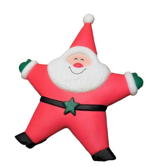 Star-Shaped Santa Claus Brooch Pin - Picture 5 of 9